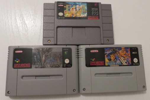 SNES Repros übersetzte Games