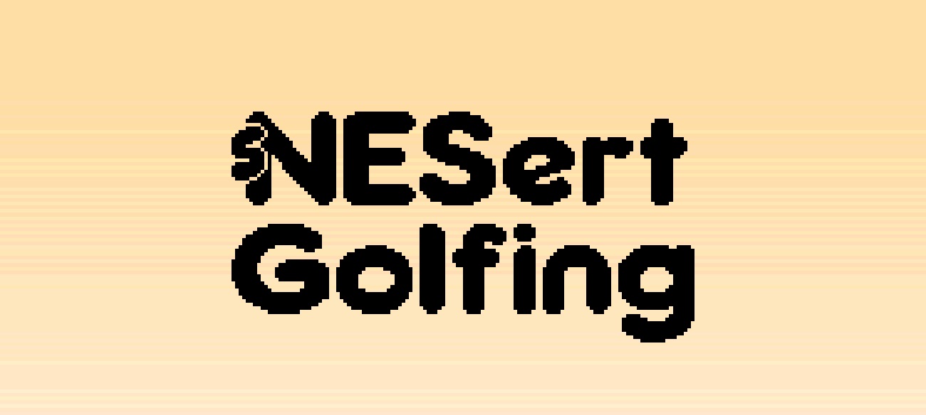 sNESert Golfing Startbildschirm