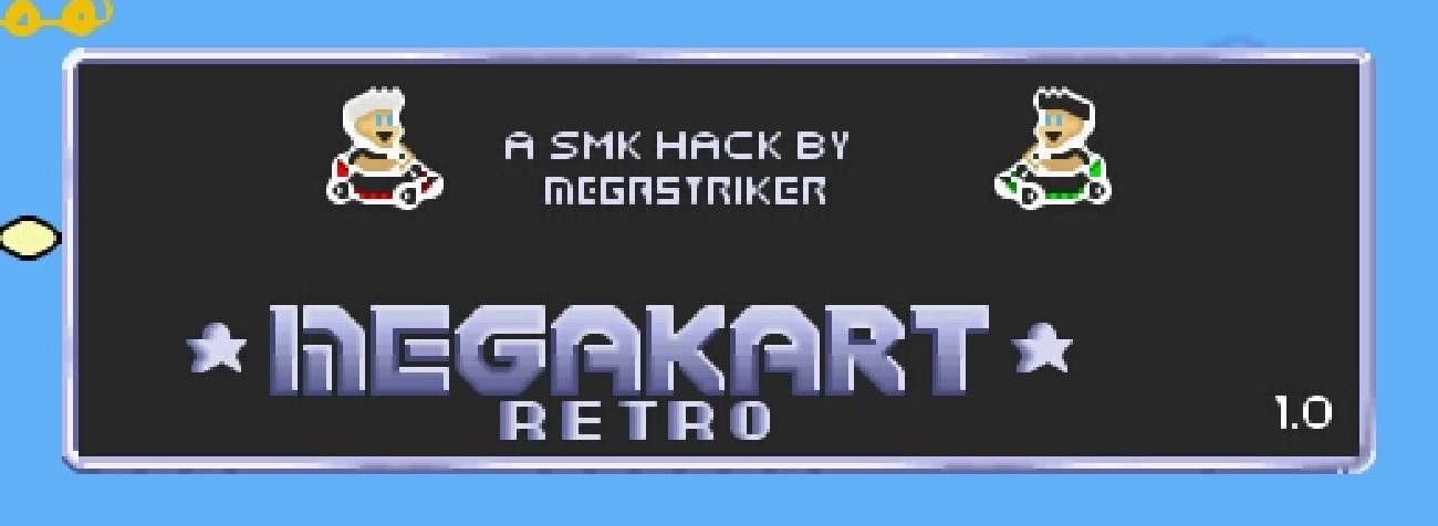 Mega Kart Retro Startscreen