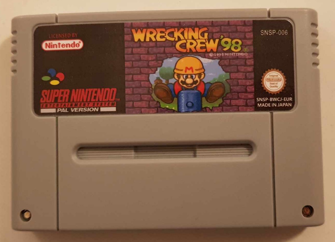 Wrecking Crew 98 Repro Modul Frontseite.